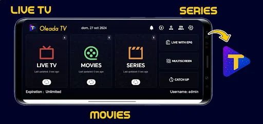 Oleada TV screenshot