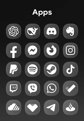 OneGlass 8 - Icon Pack screenshot