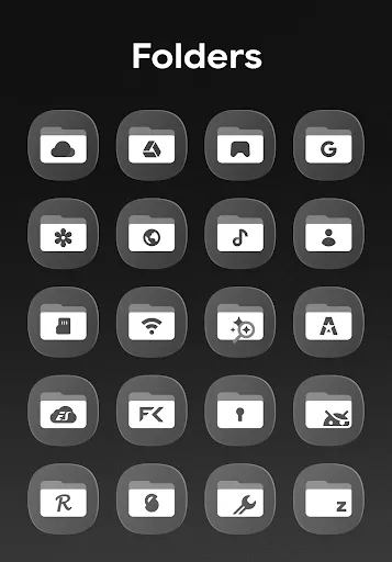 OneGlass 8 - Icon Pack screenshot