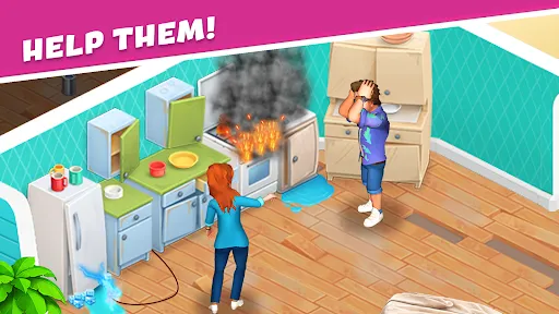 Open House: Match 3 puzzles screenshot