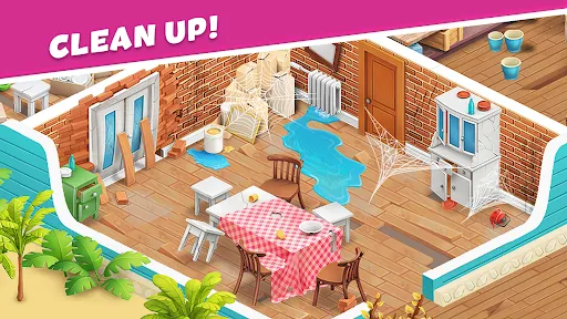 Open House: Match 3 puzzles screenshot