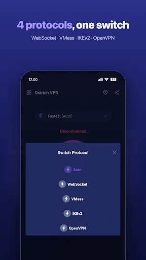 Ostrich VPN: Fast Secure Proxy screenshot