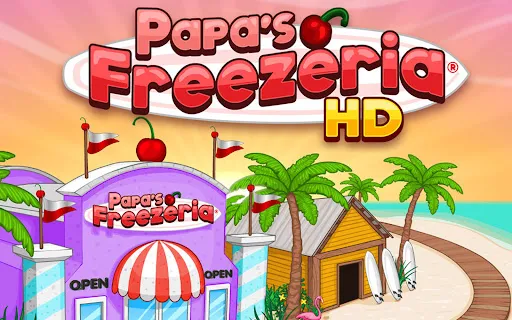 Papa's Freezeria HD screenshot