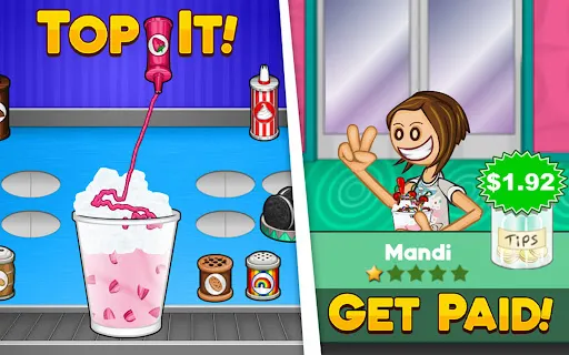 Papa's Freezeria HD screenshot
