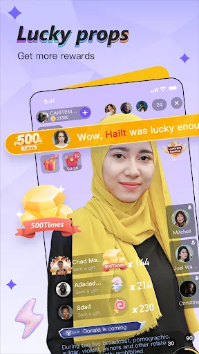Papaya Live-Live Stream，Show screenshot