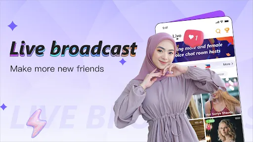 Papaya Live-Live Stream，Show screenshot