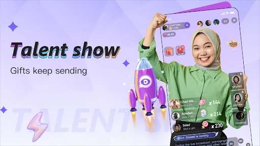 Papaya Live-Live Stream，Show screenshot