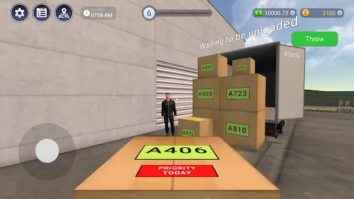 Parcel Delivery Simulator screenshot