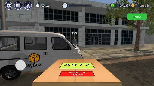Parcel Delivery Simulator screenshot
