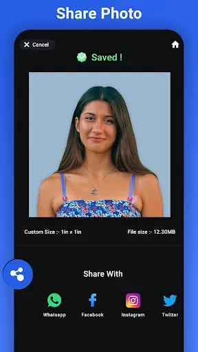 Passport Photo Maker, Photo ID screenshot