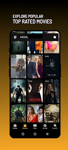Picasso: Live TV, Movie & Show screenshot