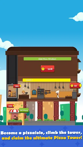 Pizza Tower: Idle Tycoon screenshot