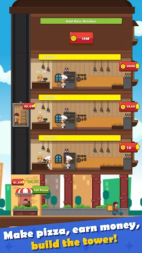 Pizza Tower: Idle Tycoon screenshot