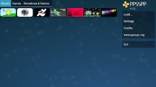 PPSSPP Gold - PSP emulator screenshot