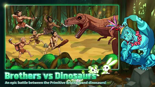Primitive Brothers : Idle Game screenshot