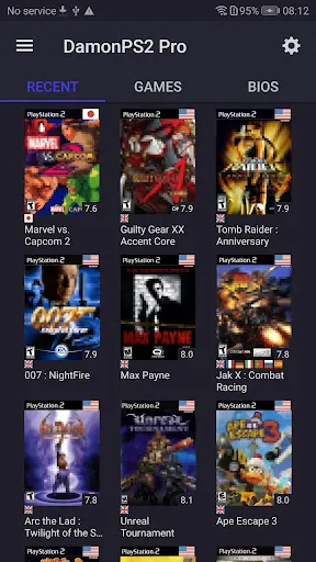 PS2 Emulator DamonPS2 PPSSPP screenshot