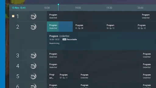 PVR Live screenshot