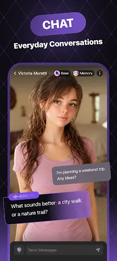 Rosytalk: AI Character Chat screenshot
