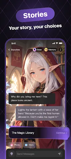 Rosytalk: AI Character Chat screenshot