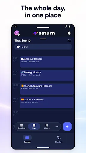 Saturn Calendar screenshot
