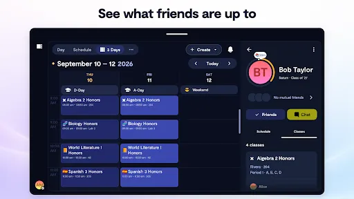 Saturn Calendar screenshot