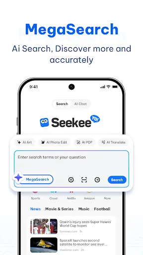 Seekee - AI Search & Assistant screenshot