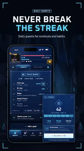 SelfQuest screenshot