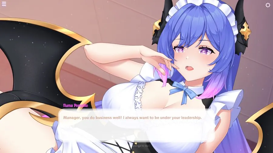 Shuffle Waifu Cafe screenshot