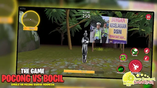 Simulator Pocong vs Bocil 3D screenshot