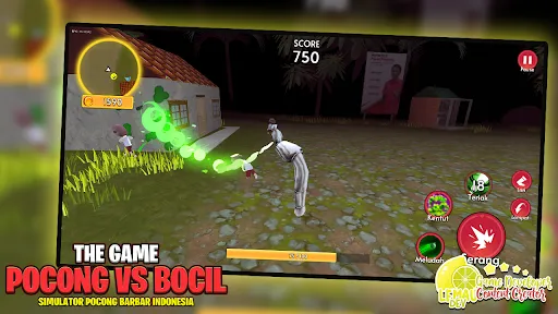 Simulator Pocong vs Bocil 3D screenshot