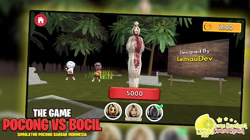 Simulator Pocong vs Bocil 3D screenshot