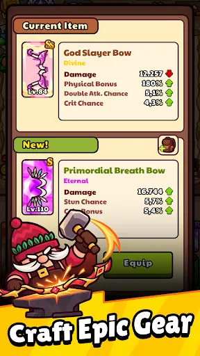 Smith Legend: Idle Rpg TD screenshot