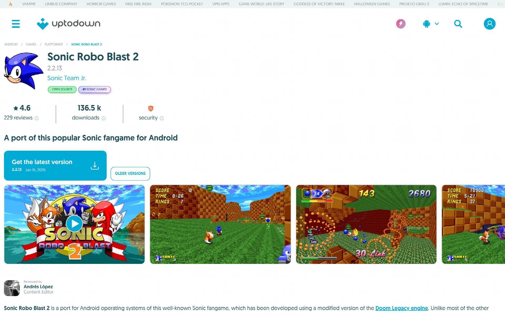 Sonic Robo Blast 2 screenshot
