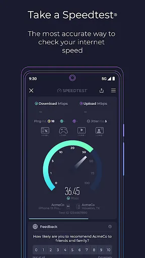 Speedtest by Ookla screenshot