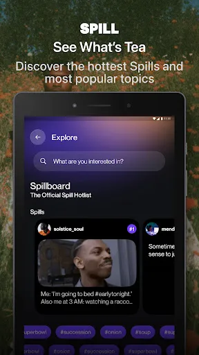 SPILL screenshot