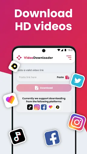 SSSTIK Video Downloader Lite screenshot