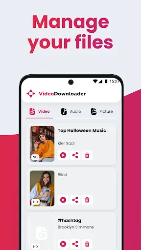 SSSTIK Video Downloader Lite screenshot