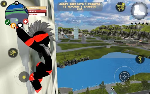 Stick Rope Hero screenshot