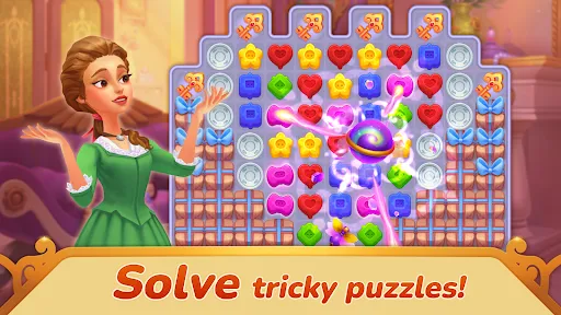 Storyngton Hall: Match 3 games screenshot