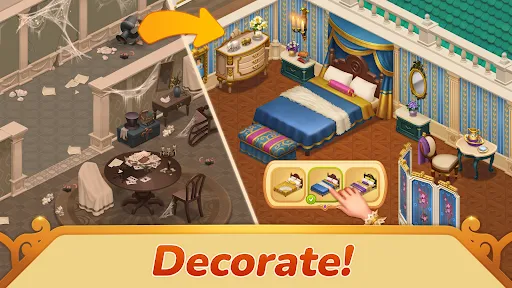Storyngton Hall: Match 3 games screenshot