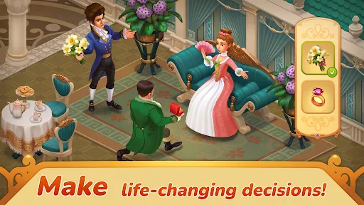 Storyngton Hall: Match 3 games screenshot