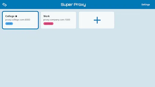 Super Proxy screenshot