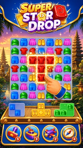 Super Star Drop: Connect 5 screenshot