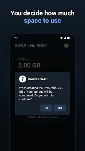 SWAP - No ROOT: Swap File screenshot