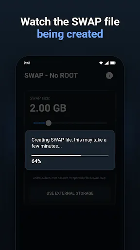 SWAP - No ROOT: Swap File screenshot