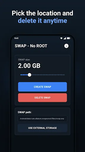 SWAP - No ROOT: Swap File screenshot