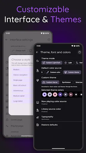 Symfonium: Music player & cast screenshot