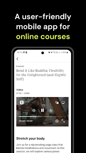 Teachable online courses screenshot