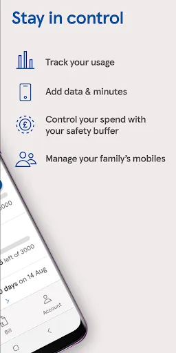 Tesco Mobile screenshot