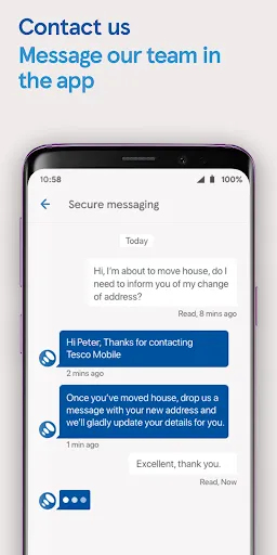 Tesco Mobile screenshot